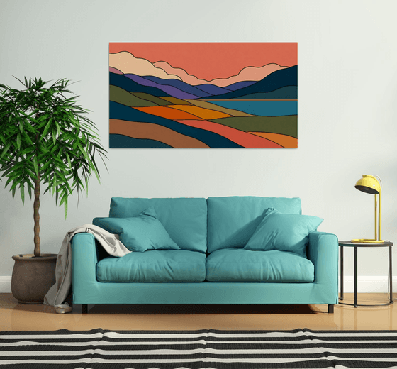 Flowing Landscape #36