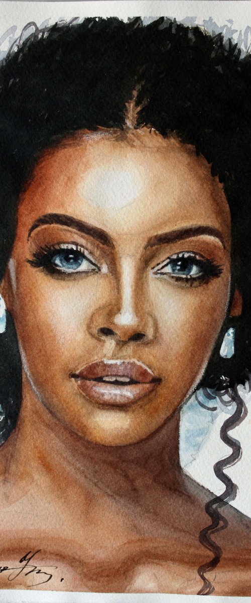 African beauty-4 by Volodymyr Melnychuk