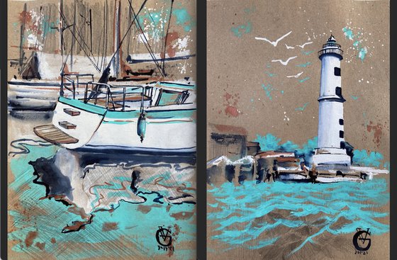 MURANO FARO and YACHT