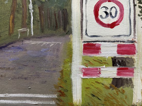 Welcome in Dalen. Plein air