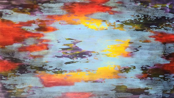 FLARE V - Contemporary Abstract Painting