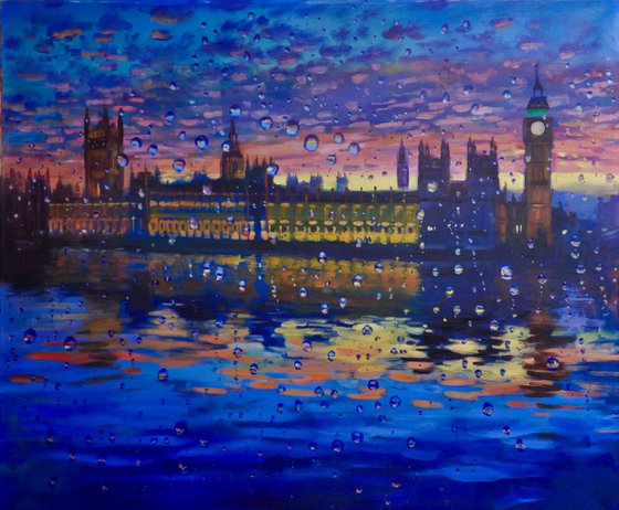 Westminster after the rain 3 (commission)