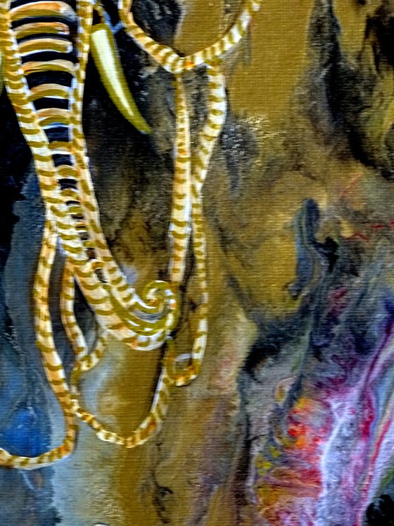 Golden elephant