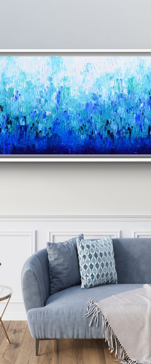 Relief Blue 37 by Soos Tiberiu
