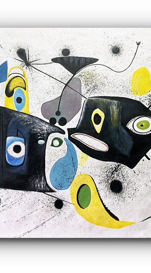 DREAMS OF MIRÓ by Angel Rivas