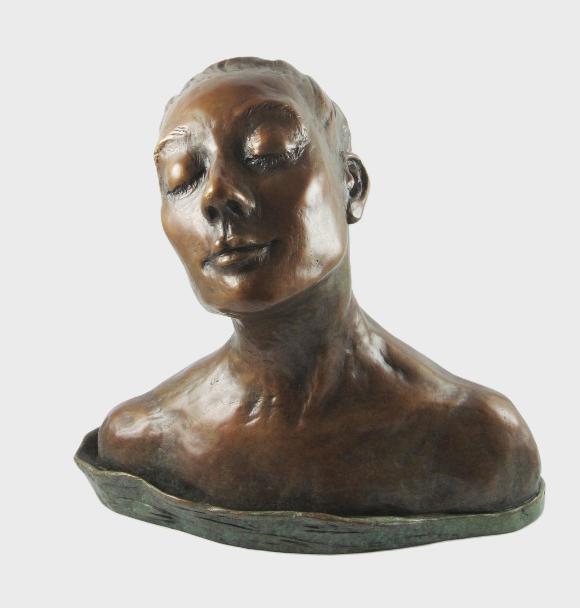 Impressionistic Bronze Sculpture , A Wise Woman Once Said... By Joyce Fournier, 9 X 10, Artwork For Sale On Artfinder