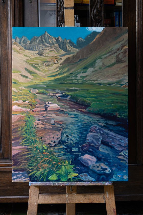 By the Mountain Stream