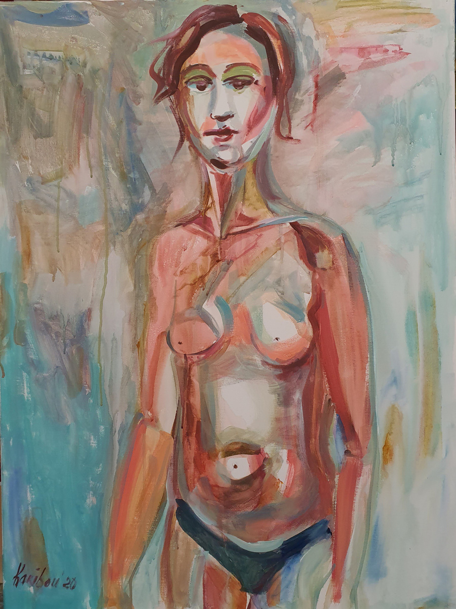 Desire For Warmth Desir De Chaleur Abstract Nake Artfinder
