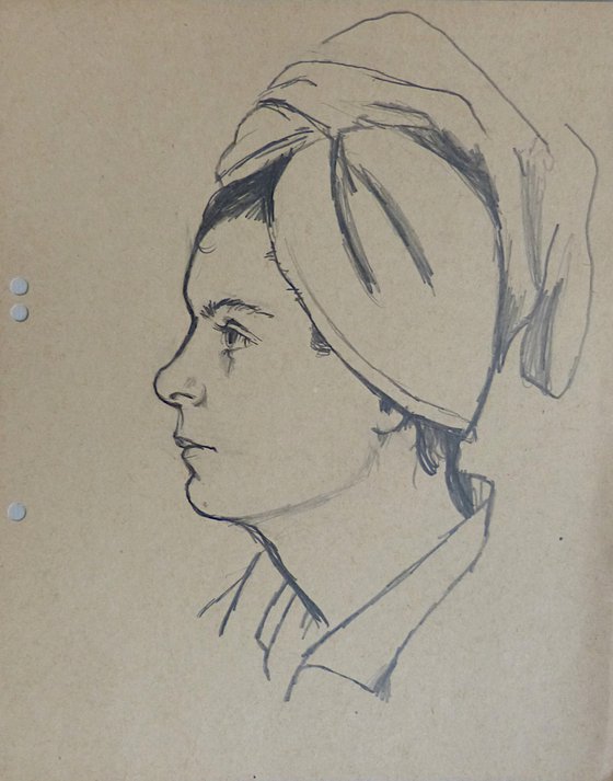 Turban, 22x27 cm