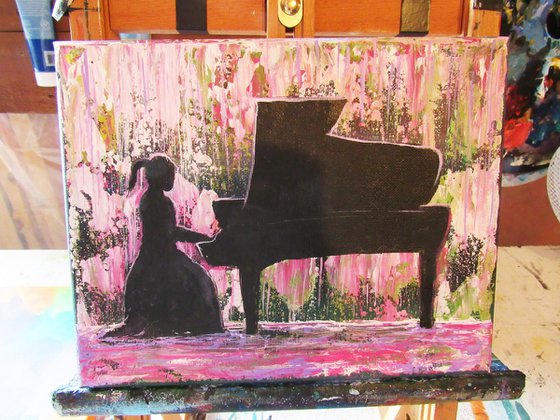 The Melody Rained Down on Me! - Piano