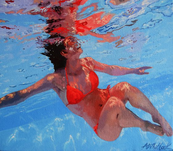 Divinity - Swimming Painting