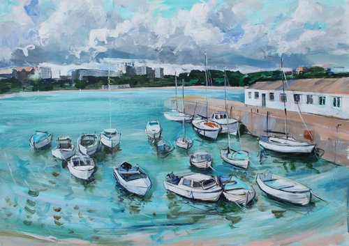 Tenby Harbour by David Pott