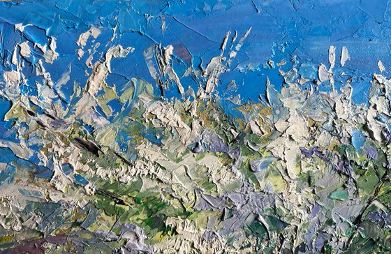 Flowering Tree and Chickens