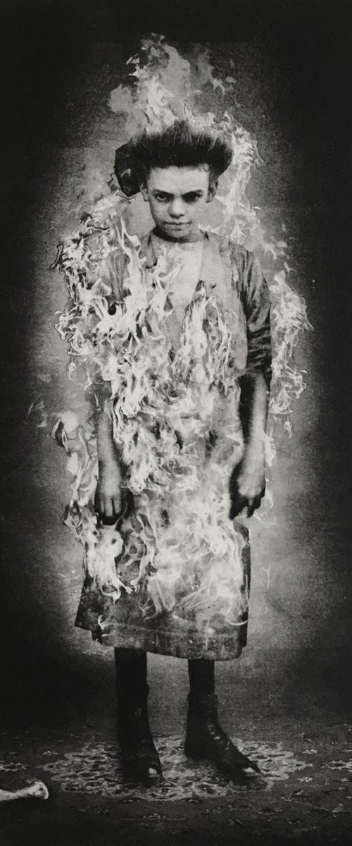 The Girl On Fire by Jaco Putker
