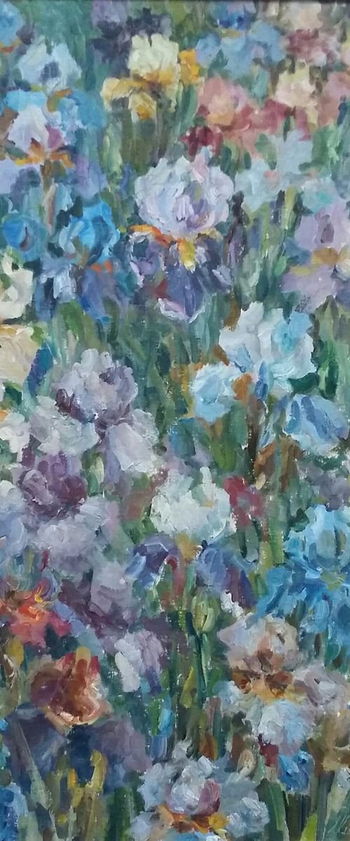 Irises N 1 by Elena Klyan