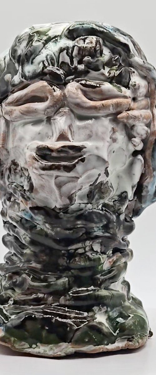 Ceramic Astronaut, Florence, Italy by Leonardo Glauso