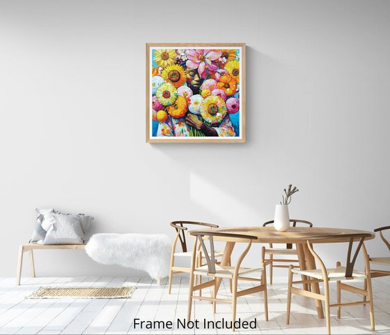 Flower Girl – Floral Portrait