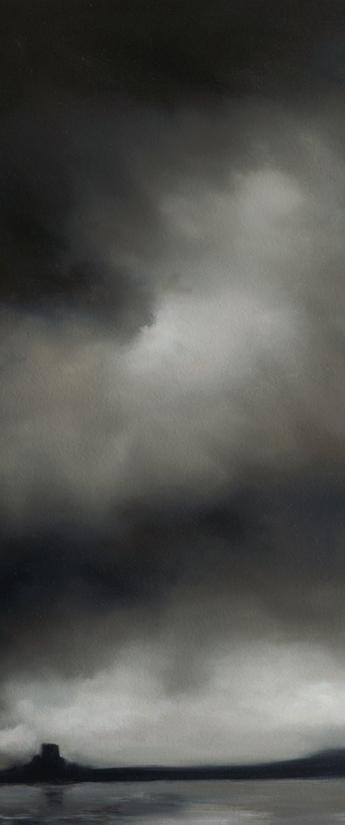 The Big Sky Over Eilean Donan Castle by Rolf Marriott