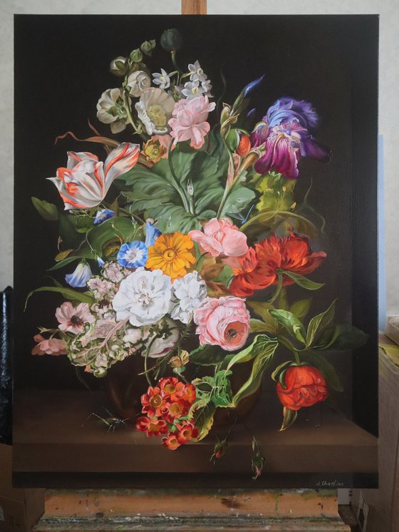 Tulip, Iris and Summer Blooms