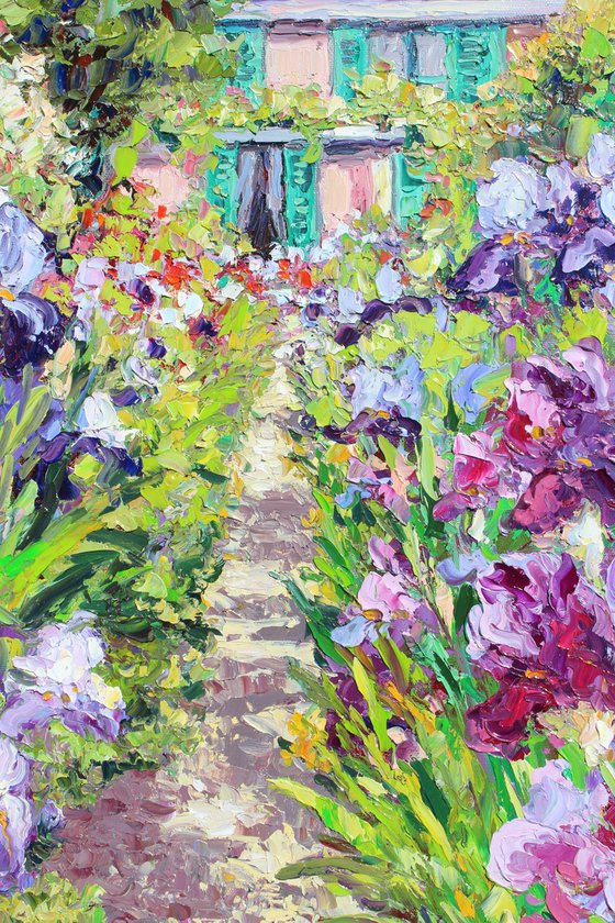 Monet's Home And Iris Garden