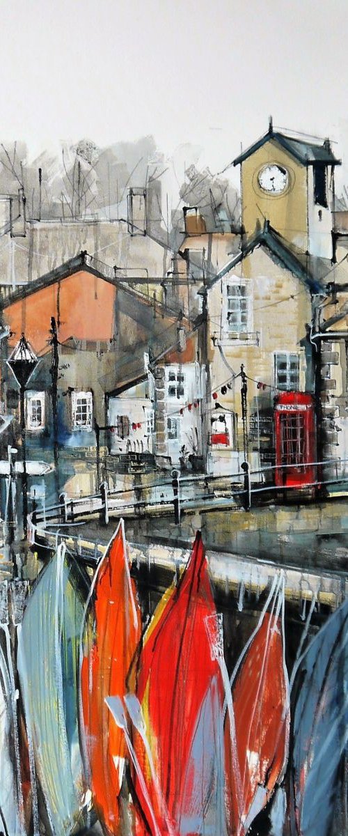 Mousehole Harbour Cornwall by Irina Rumyantseva
