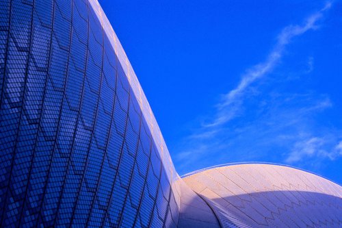 Sails of Sydney Opera House by Alex Cassels