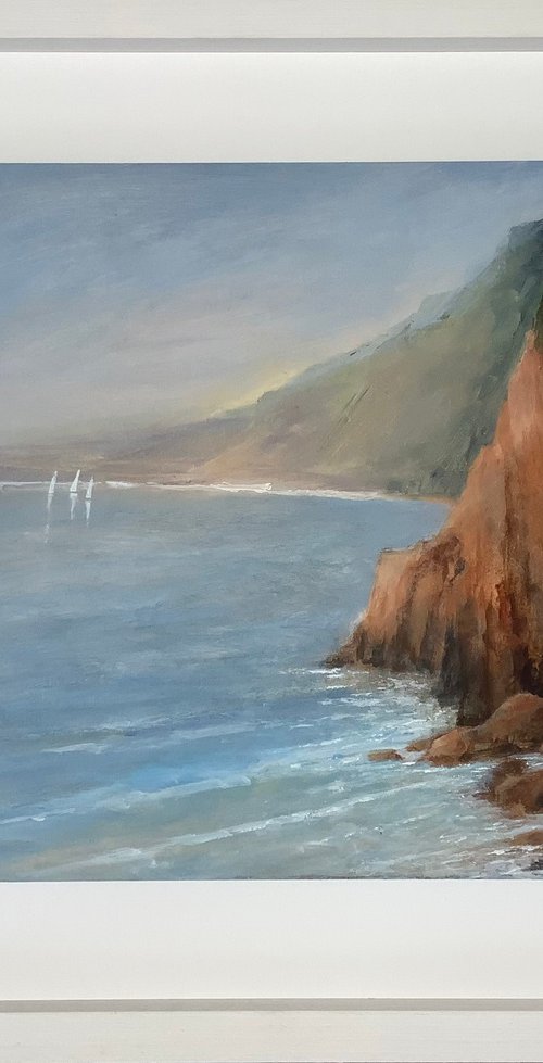 Devon Cliffs by Linda Bartlett