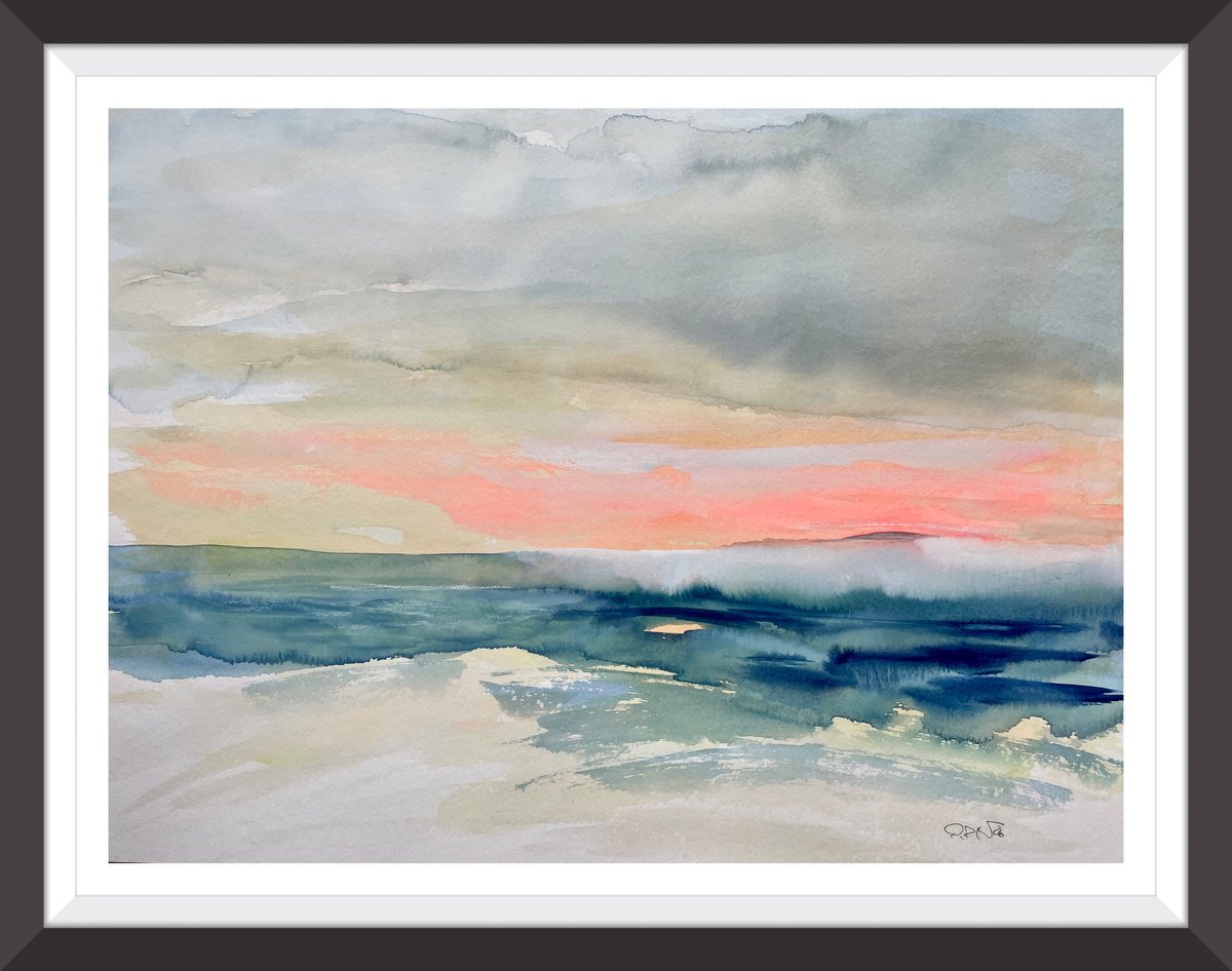 Expressive Drawing , The Dawn In Me By Gesa Reuter, 22 X 16, Artwork For Sale On Artfinder