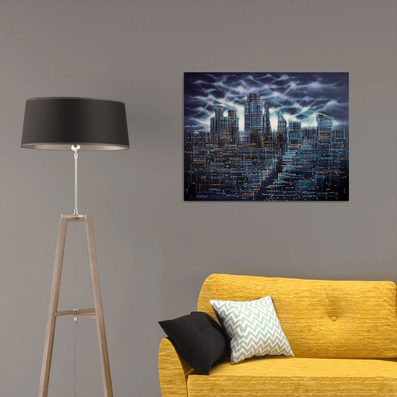 London Skyline Night