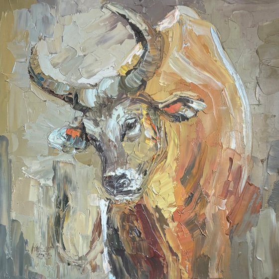 Golden cow