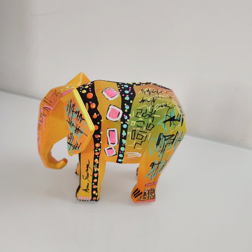 L'éléphant soleil by ÂME SAUVAGE