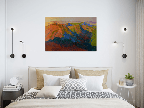 Evening Shade in the Mountains