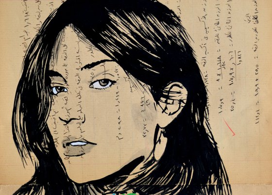 Clear-eyed woman
