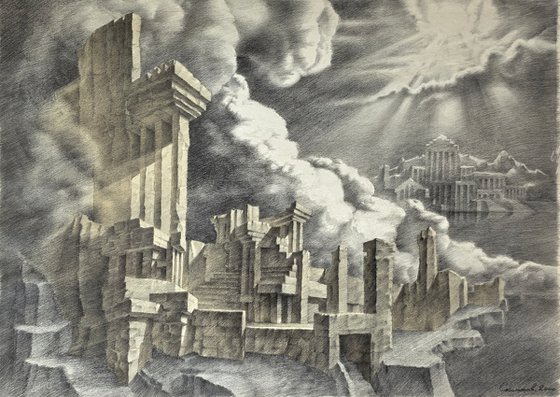 Different world. Architectural fantasy