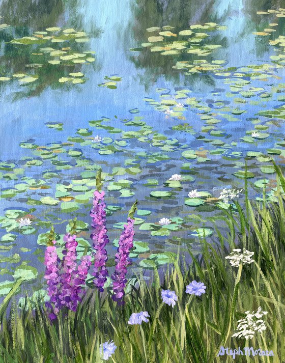 Tranquil Lily Pond