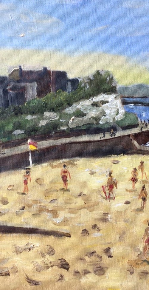 Westgate on Sea painting by Julian Lovegrove Art