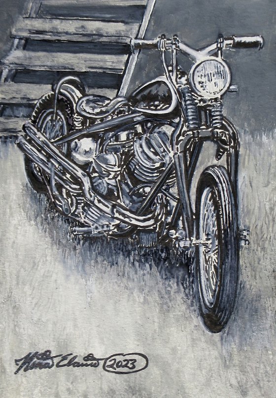 Monochrome Motorcycle