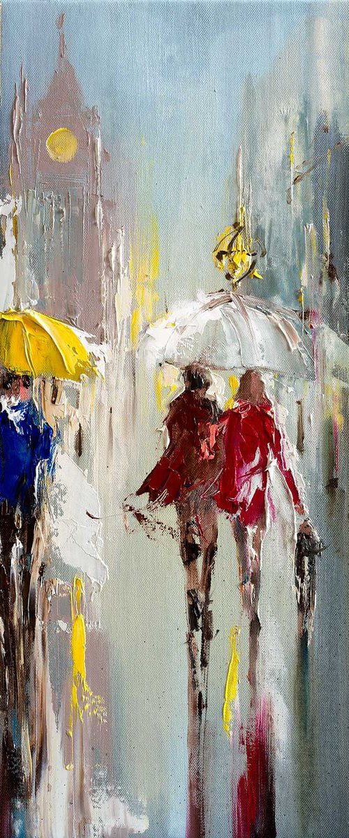 'RAINY WINTER DAY' by Ewa Czarniecka