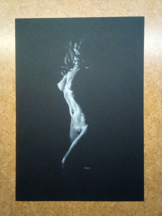 Nude noir #317 (21X29)cm