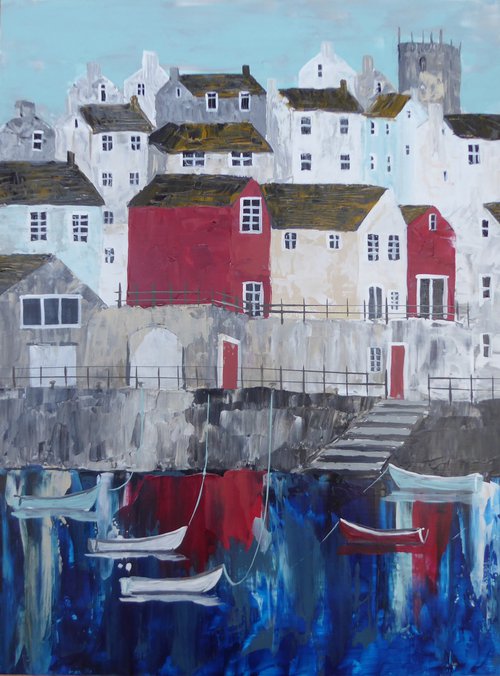 Falmouth Reflections by Elaine Allender