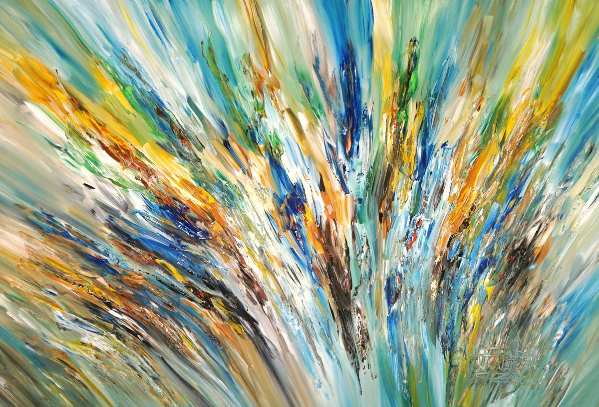 Nature Symphony D 1 By Peter Nottrott, 61 X 41, Artwork For Sale On Artfinder