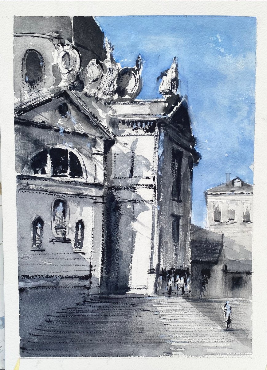 Impressionistic Watercolour , Salute By Paul Mitchell, 10 X 14, Artwork For Sale On Artfinder