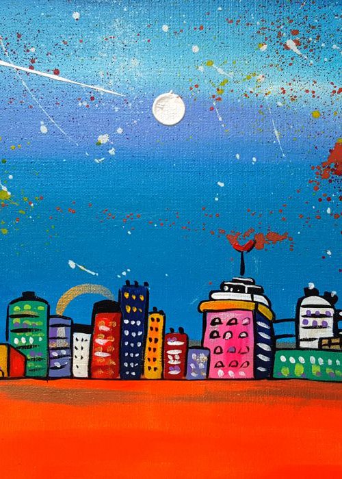 Planet Star City by Maria Luisa  Azzini