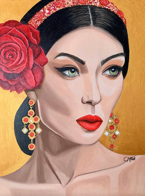 Beautiful Flamenco 2 by Caroline Millott