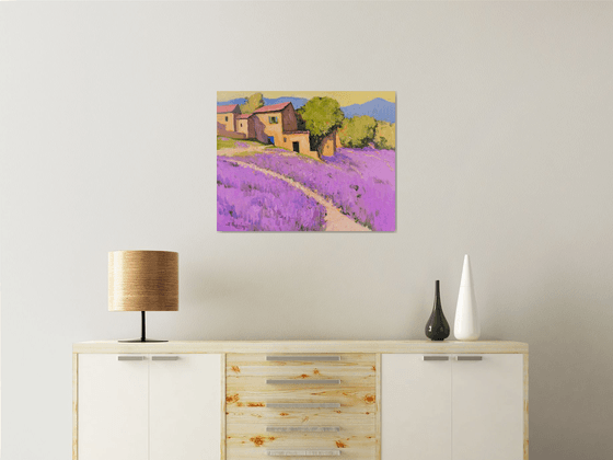 Lavender in French Villa