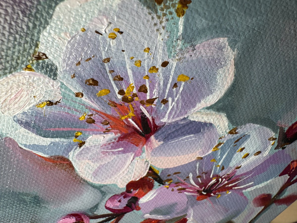 Blooming Tree By Olena Hromova, 6 X 6, Artwork For Sale On Artfinder