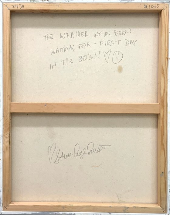 Weather We Waited For-First Day In The 80’s