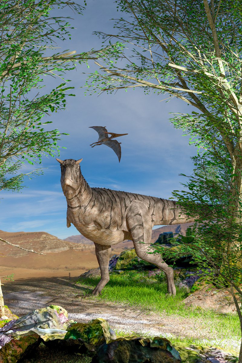 Carnotaurus Sastrei by Alain Gaymard