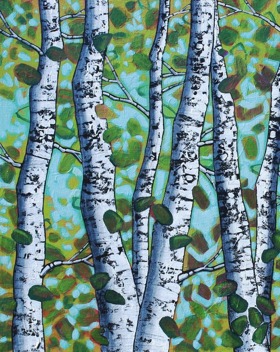 Birch Forest Light