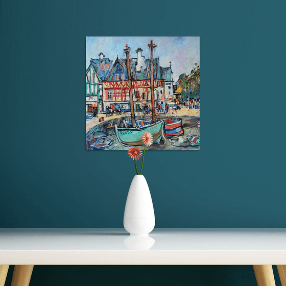 Auray. Brittany.